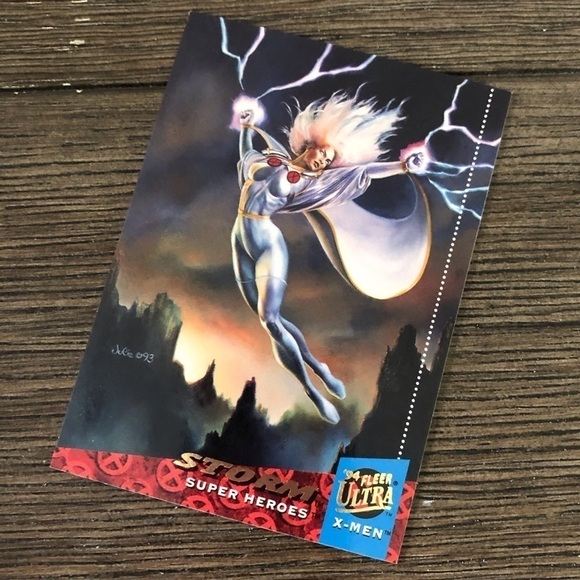 X-men ’94 Fleer Ultra trading card: Storm(Super Heros) #13 - Picture 1 of 2
